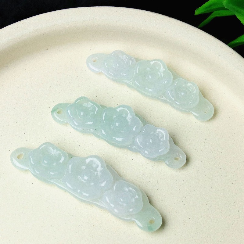 Jewelry & Watches Sp Z Oo Opinie - 1pc Natural Jadeite Emerald Flower Hand