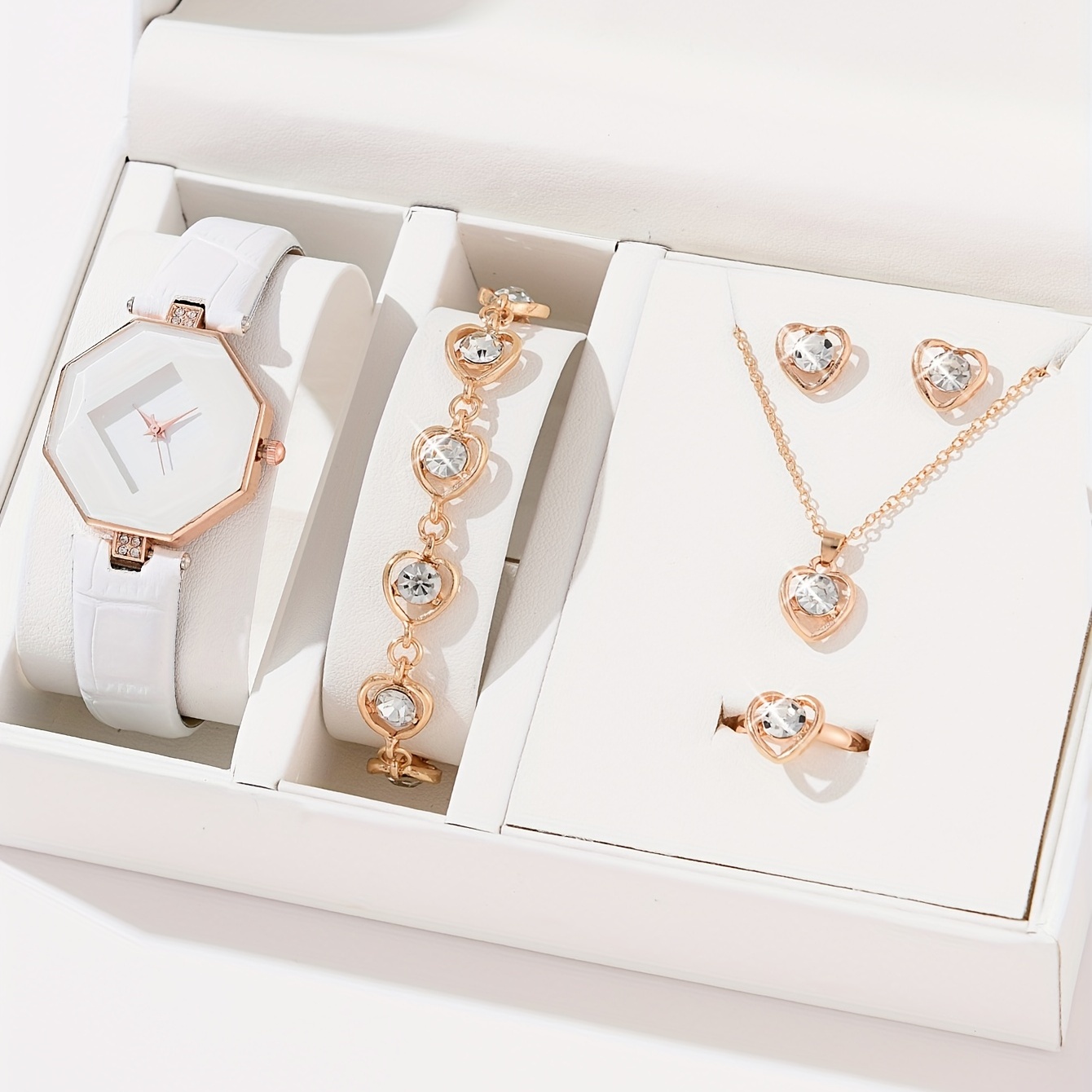 Best Jewelry Watches - 1pc Rhinestone Decor Quartz Watch Casual