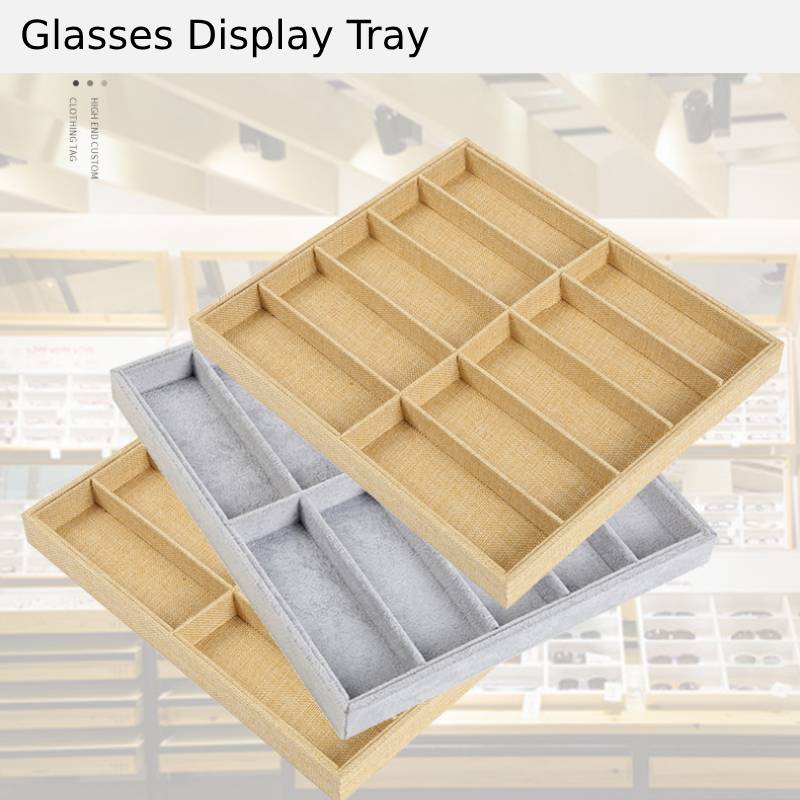 Jewelry Store Mens Watches - Glasses Display Tray Sunglasses Organizer Eyewear
