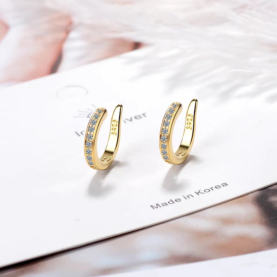 925 Sterling Silver Full Moiss - Ear Cuff No Piercing ulasan dan harga
