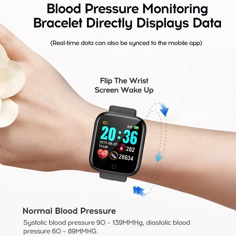 Smart Watch Men Women Wristwat - Italian Jewelry Watches ulasan dan harga