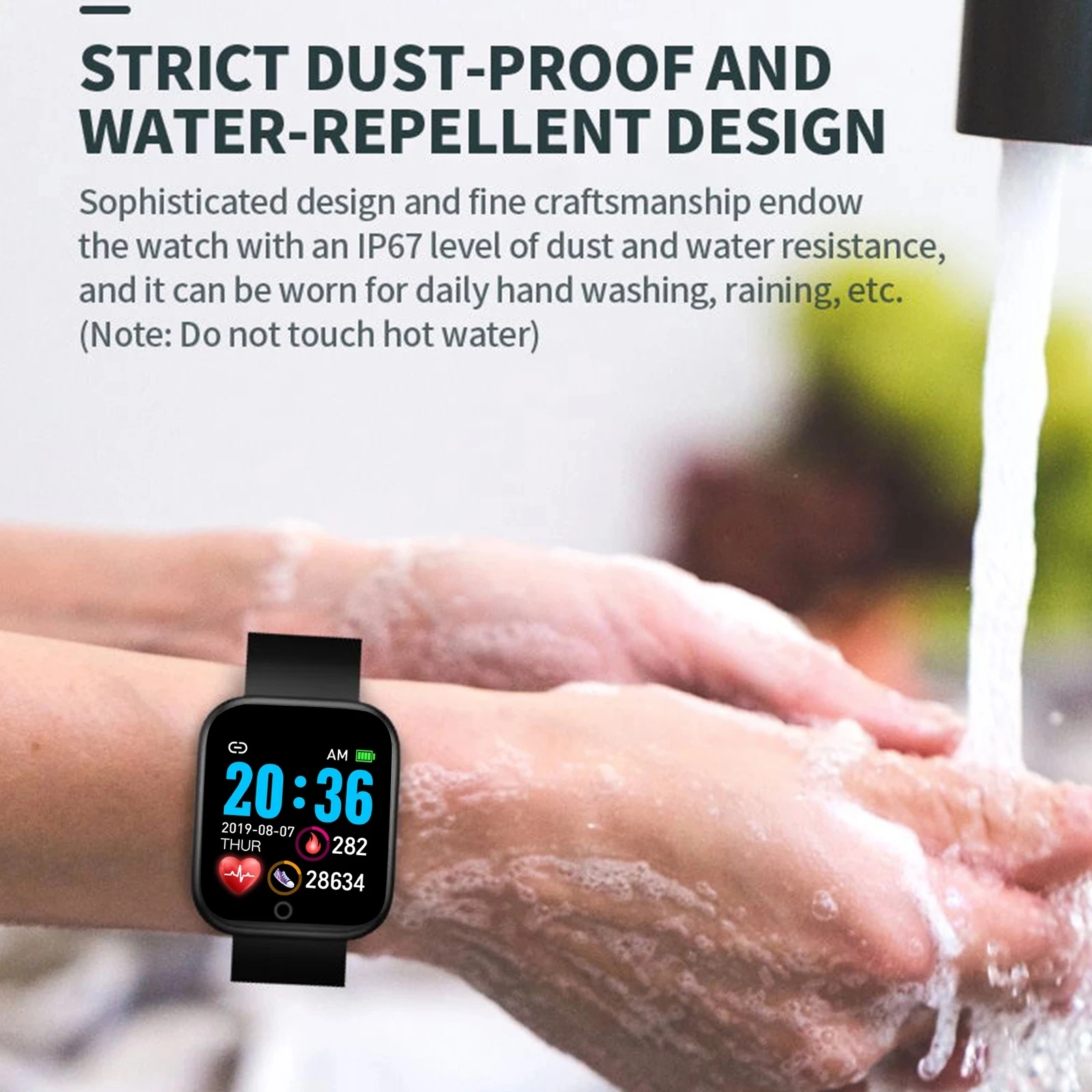 Smart Watch Men Women Wristwat - Italian Jewelry Watches ulasan dan harga