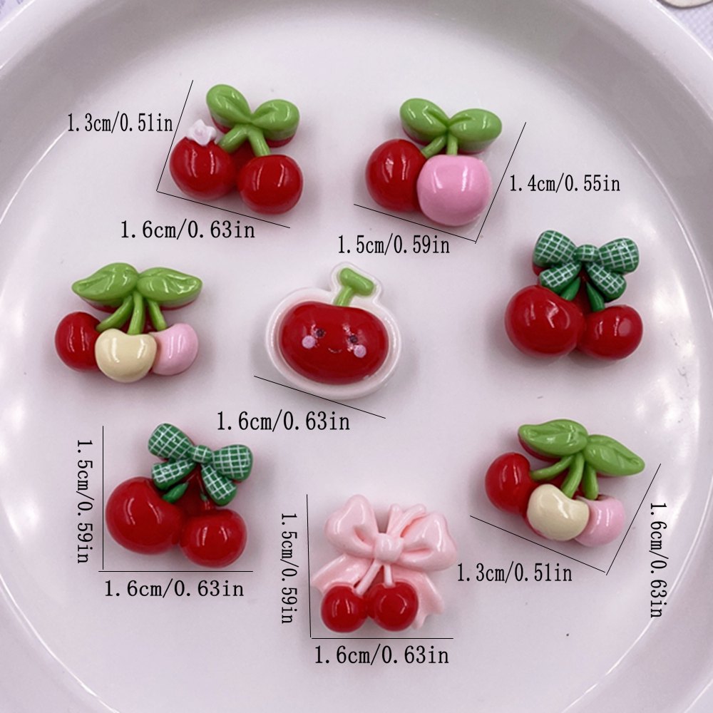 24pcs Colorful Kawaii Cartoon  - Paradise Jewelry & Watches Llc Miami Reviews ulasan dan harga
