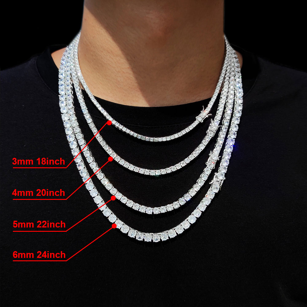 NY Fashion 3/4/5/6mm Tennis Ch - Tennis Bracelet Cubic ulasan dan harga