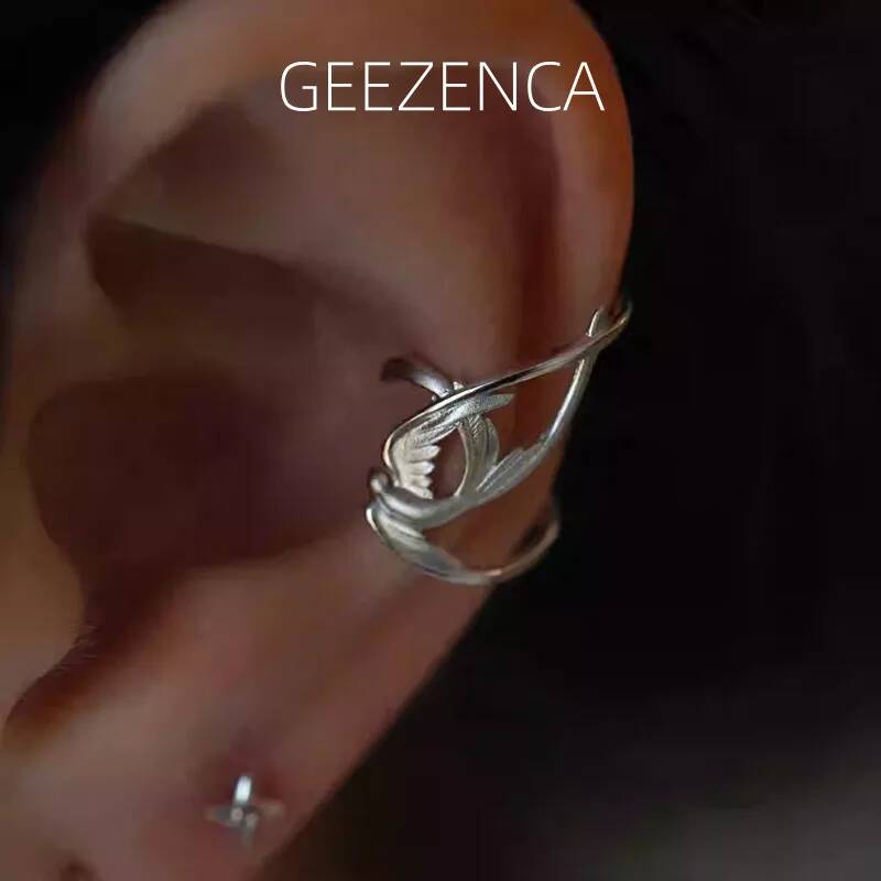 GEEZENCA 1 Piece 925 Sterling  - Ear Cuff No Piercing ulasan dan harga