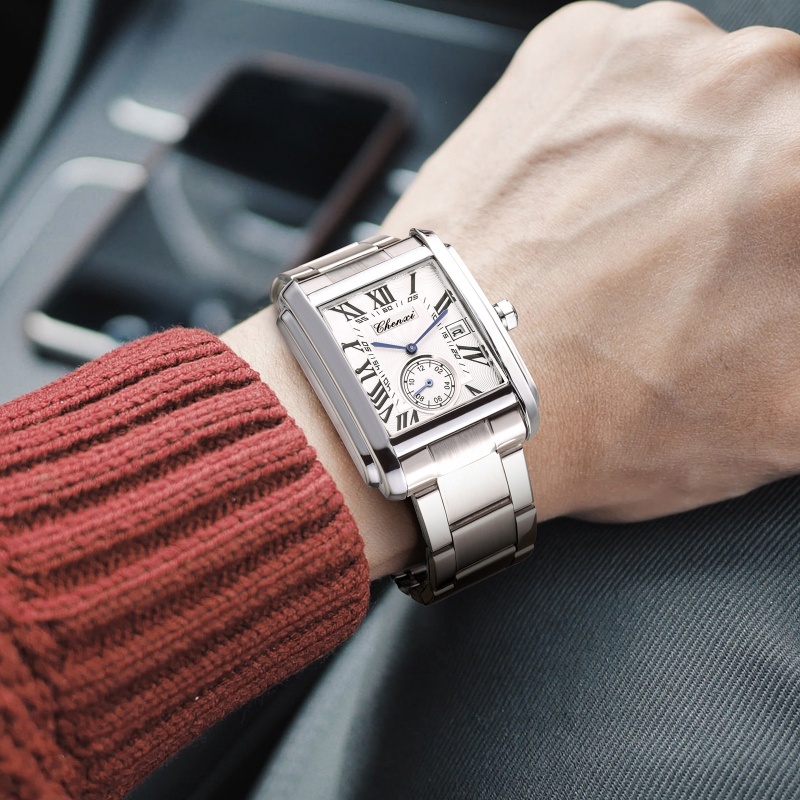 CHENXI 8216 Quartz Watches Fas - Cartier Watch Santos ulasan dan harga