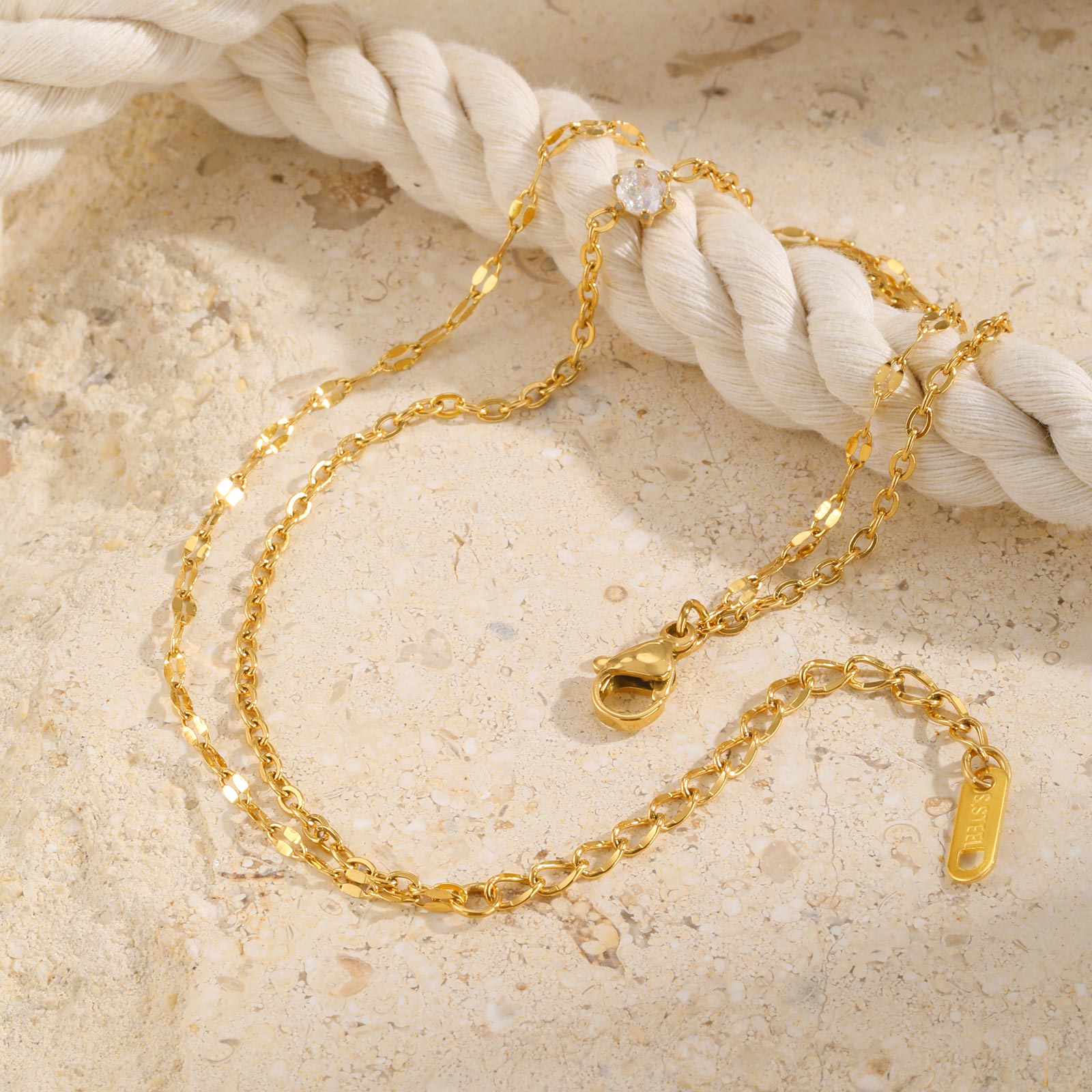 Waterproof Layered Anklet Brac - Jc Jewelry & Watches Reviews ulasan dan harga