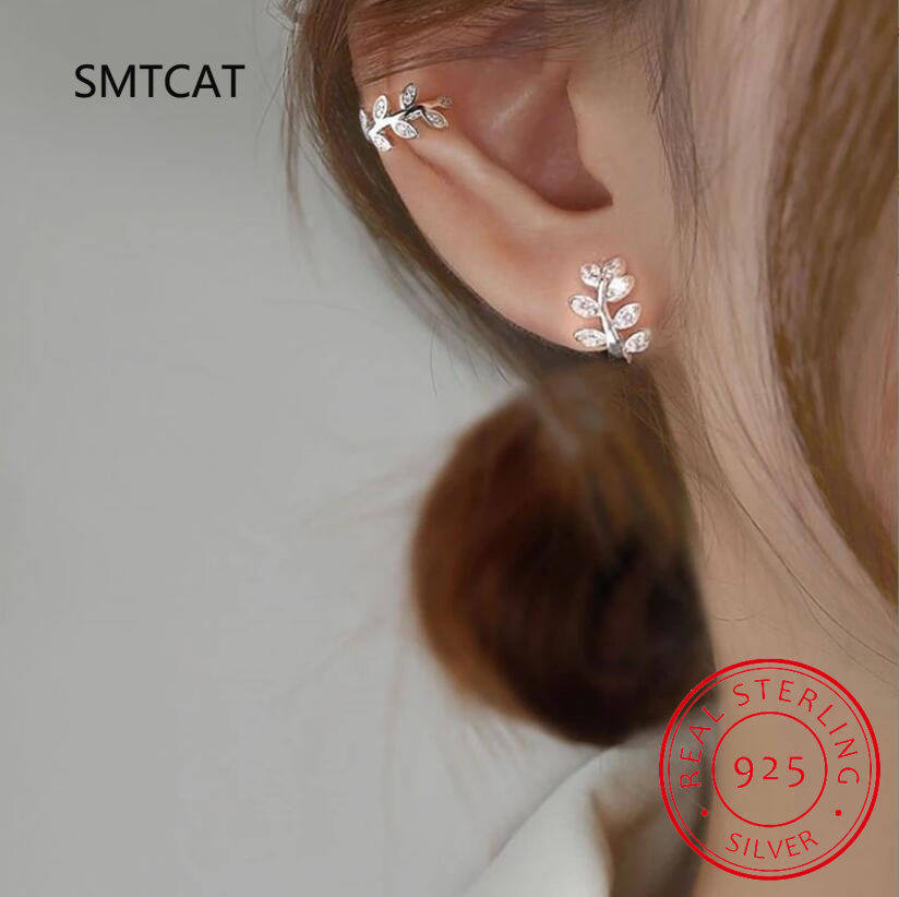 925 Sterling Silver Ear Cuff F - Ear Cuff No Piercing ulasan dan harga
