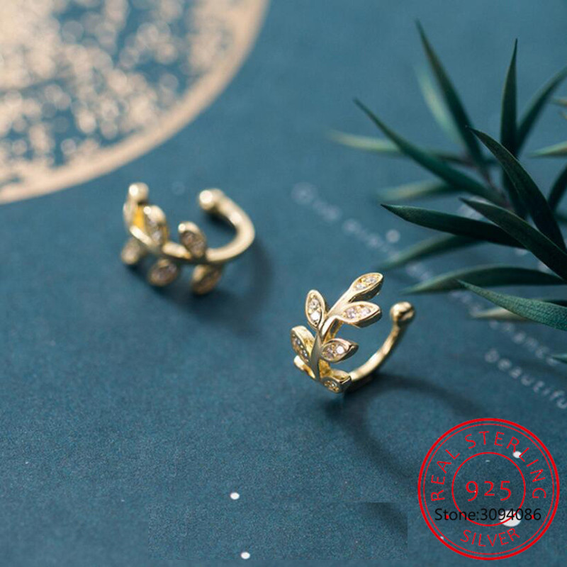 925 Sterling Silver Ear Cuff F - Ear Cuff No Piercing ulasan dan harga