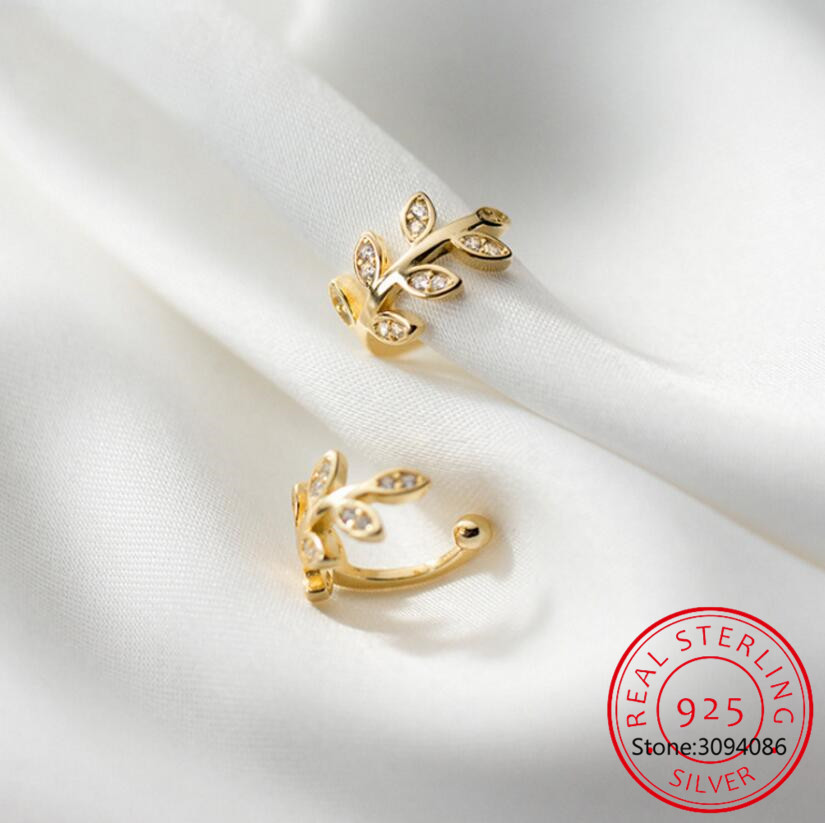 925 Sterling Silver Ear Cuff F - Ear Cuff No Piercing ulasan dan harga