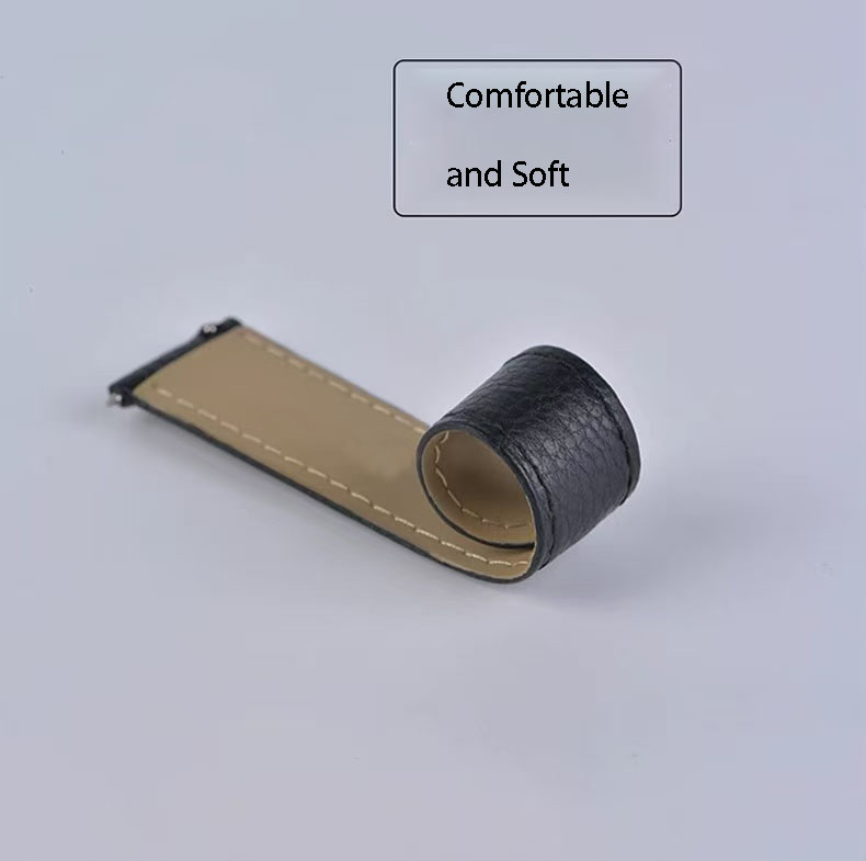 Genuine Leather Watch Strap Su - Cartier Watch Santos ulasan dan harga