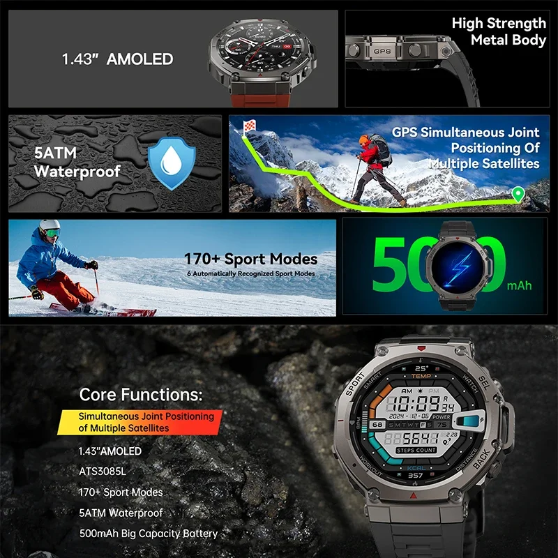 2026 New Military DM58 GPS Sma - Italian Jewelry Watches ulasan dan harga