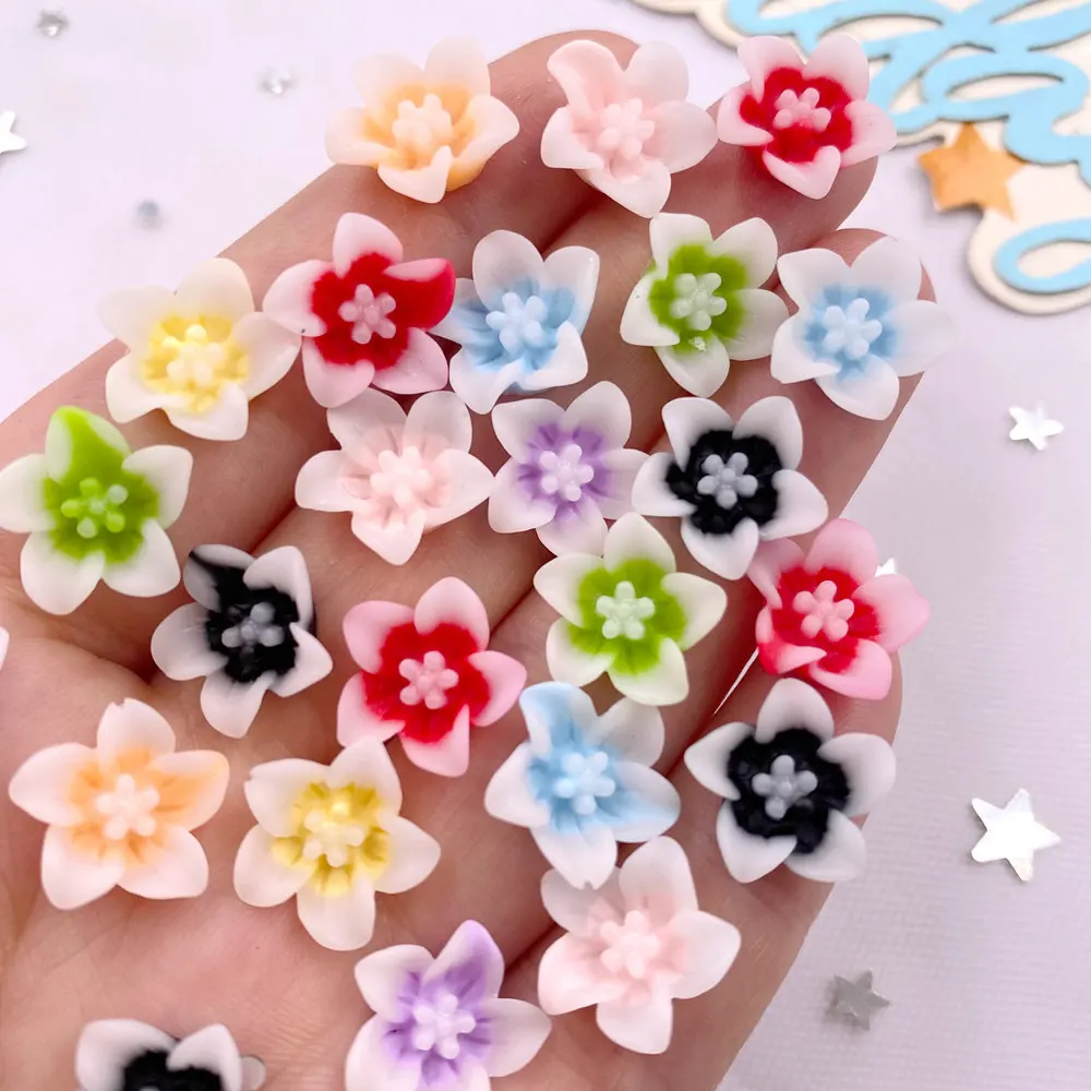 50pcs Resin 13mm Colorful 3D M - Paradise Jewelry & Watches Llc Miami Reviews ulasan dan harga