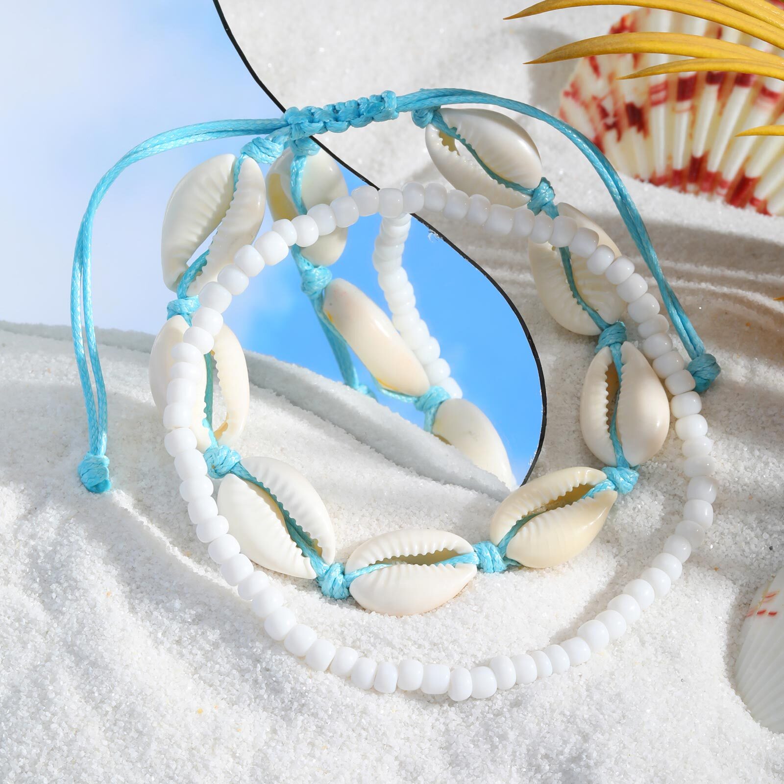 Cowrie Shell Ankle Bracelet fo - Jc Jewelry & Watches Reviews ulasan dan harga