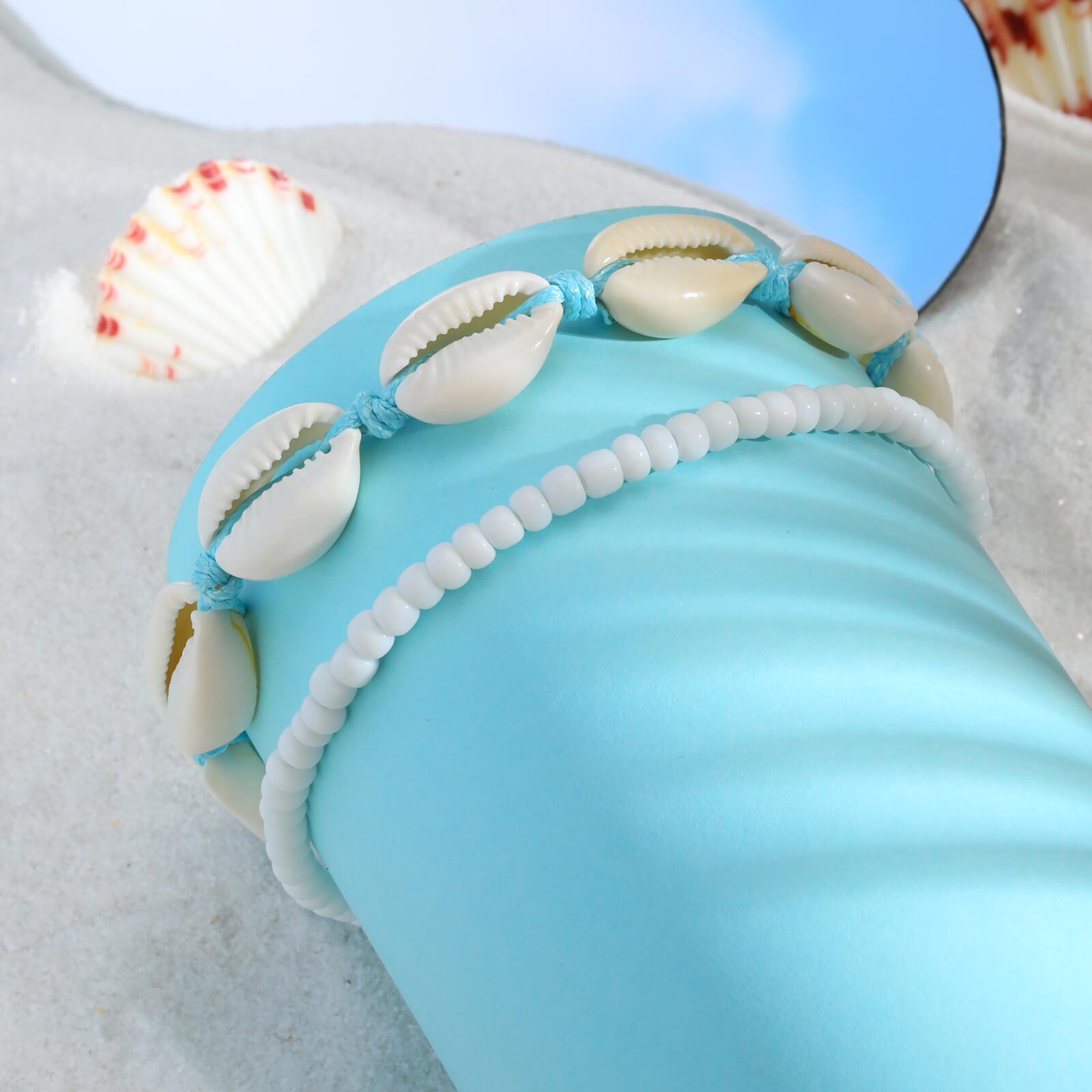 Cowrie Shell Ankle Bracelet fo - Jc Jewelry & Watches Reviews ulasan dan harga