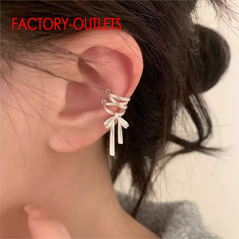 Genuine 925 Sterling Silver Ea - Ear Cuff No Piercing ulasan dan harga