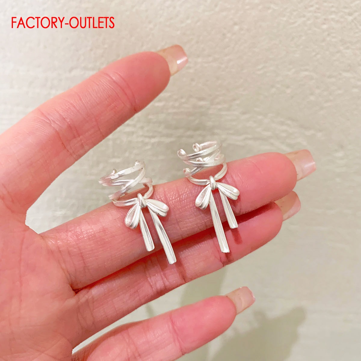 Genuine 925 Sterling Silver Ea - Ear Cuff No Piercing ulasan dan harga