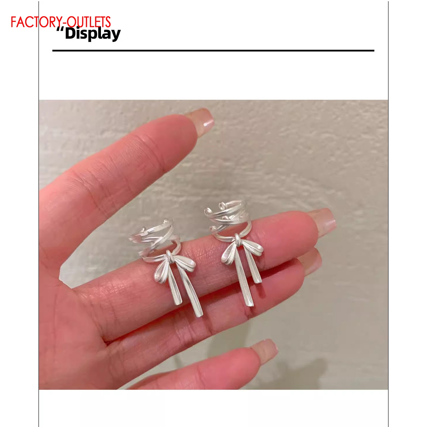 Genuine 925 Sterling Silver Ea - Ear Cuff No Piercing ulasan dan harga