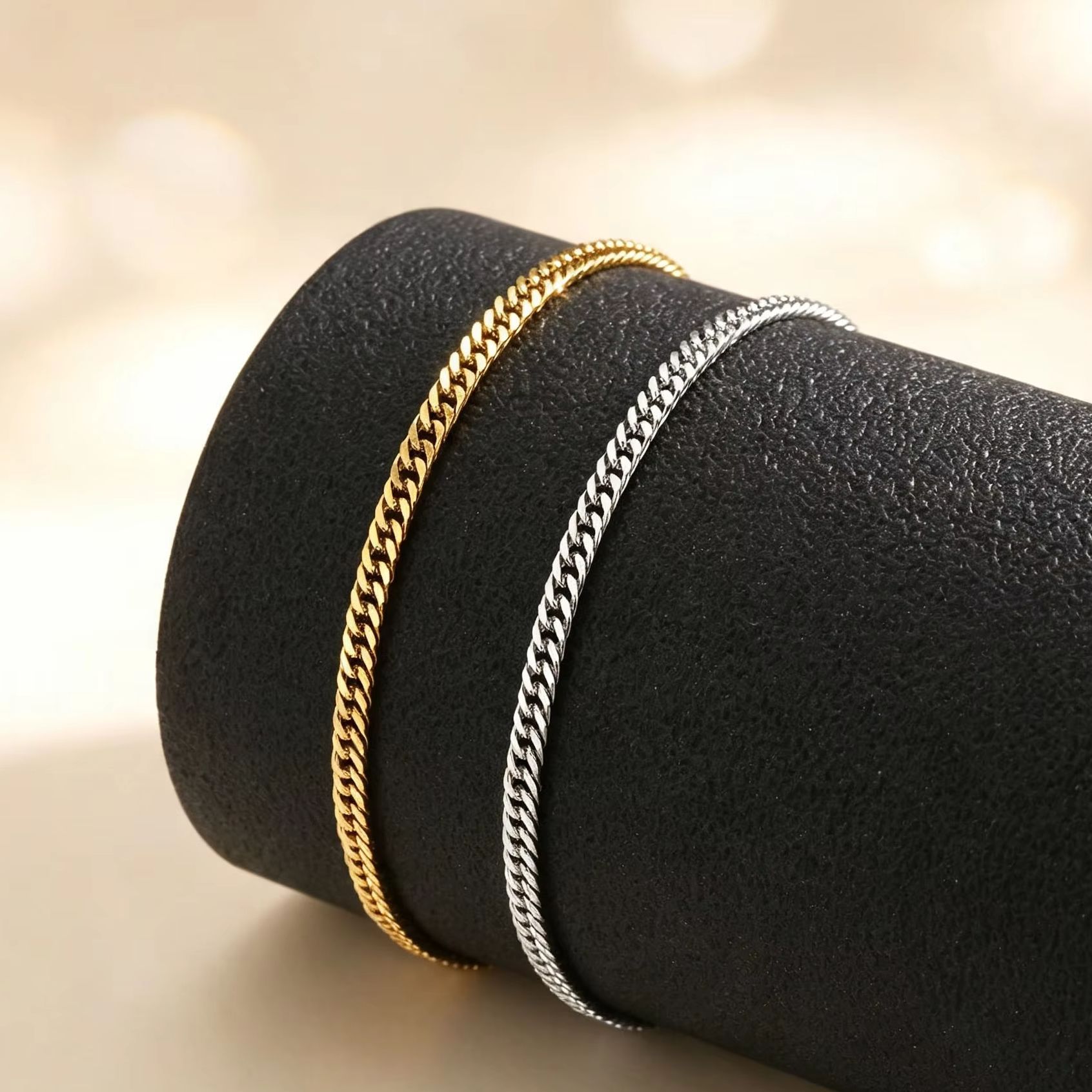 Thin Cuban Ankle Bracelet For  - Jc Jewelry & Watches Reviews ulasan dan harga