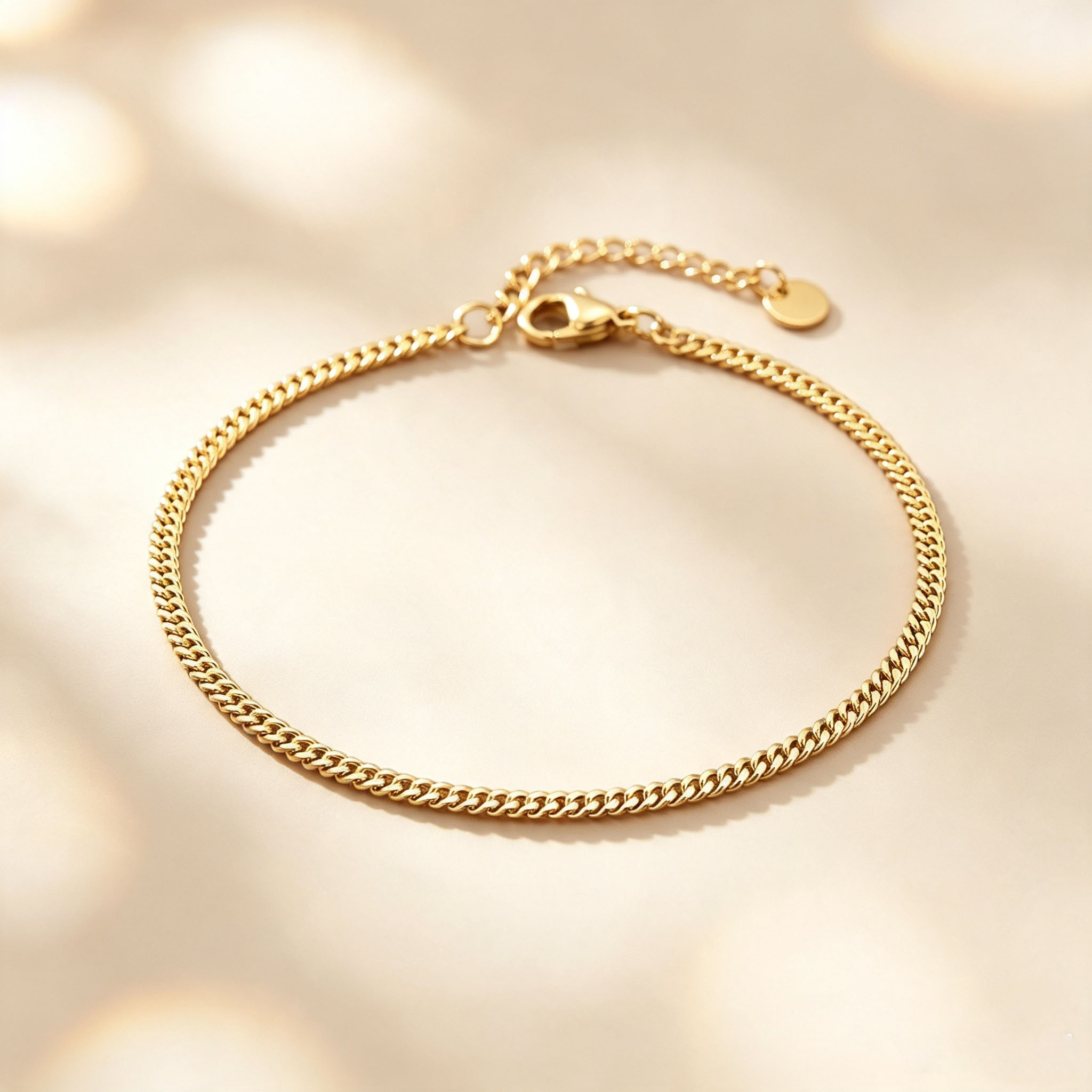 Thin Cuban Ankle Bracelet For  - Jc Jewelry & Watches Reviews ulasan dan harga
