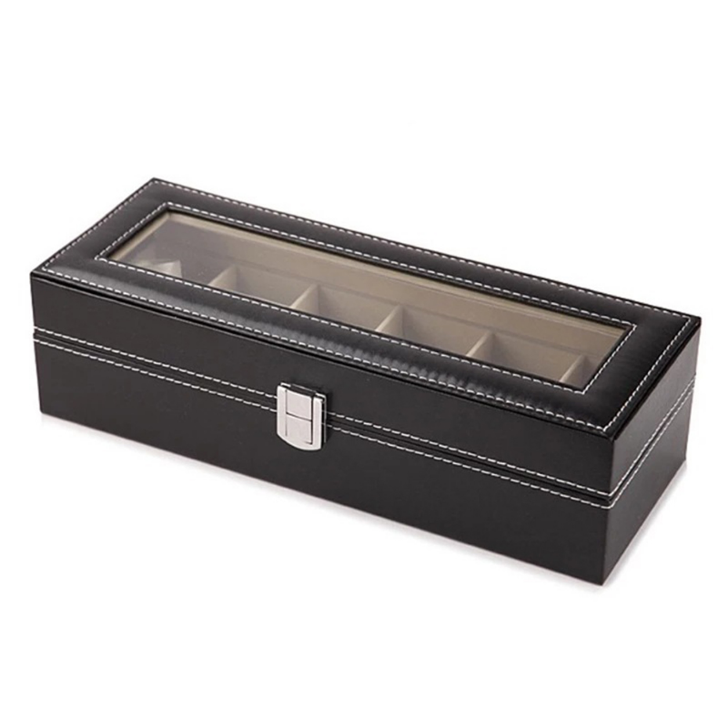 PU Leather Watch Box Organizer - Best Jewelry Watches ulasan dan harga