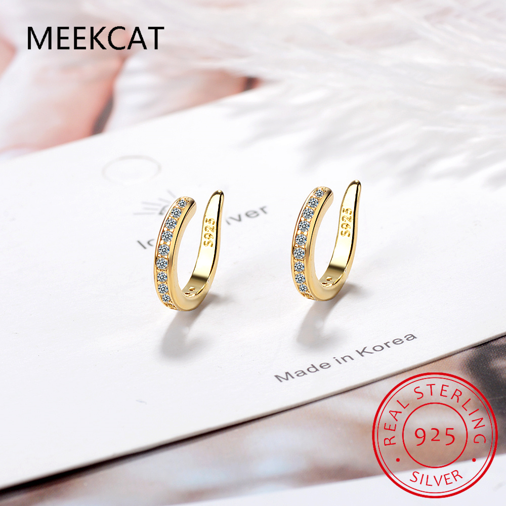 925 Sterling Silver Full Moiss - Ear Cuff No Piercing ulasan dan harga