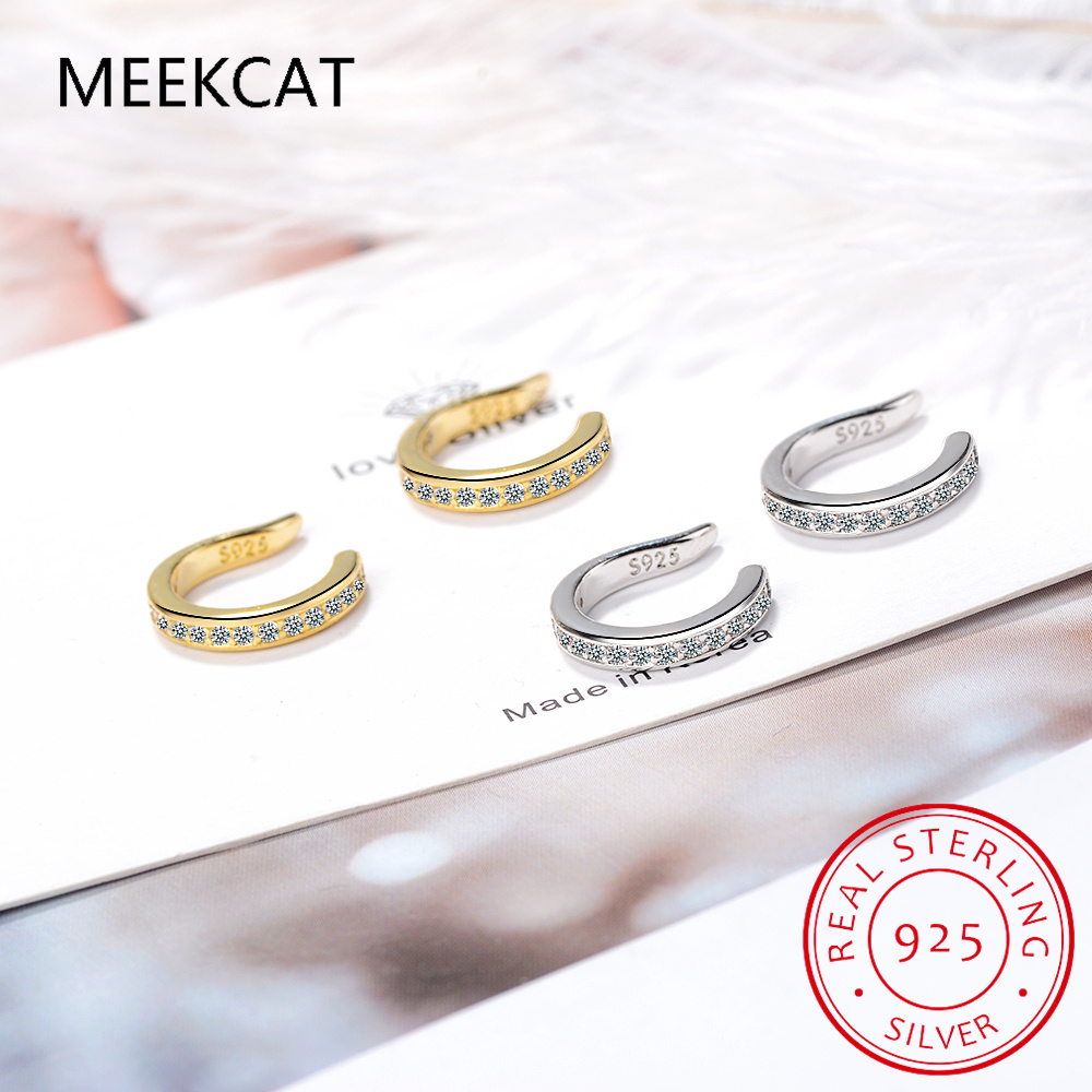 925 Sterling Silver Full Moiss - Ear Cuff No Piercing ulasan dan harga