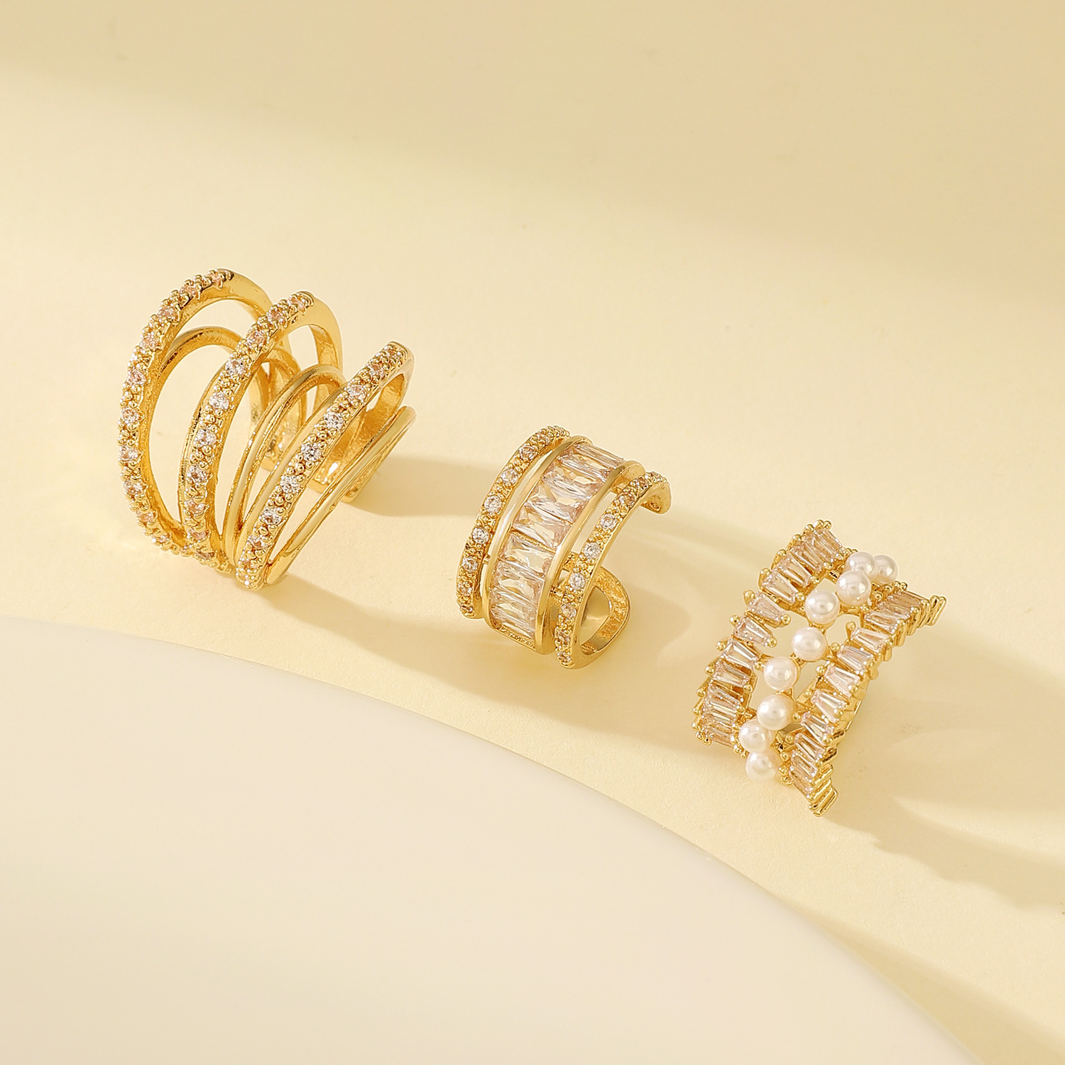 Korean Fashion Zircon Ear Clip - Ear Cuff No Piercing ulasan dan harga