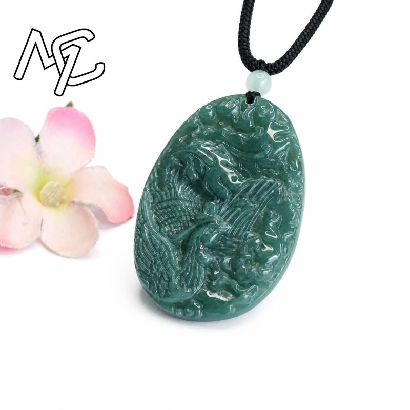 Real Natural Emerald Jade Blue - Jewelry & Watches Sp Z Oo Opinie ulasan dan harga