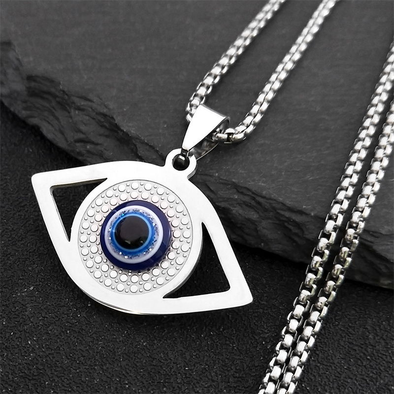 Islam Hamsa Evil Blue Eye Neck - Jewelry & Watches Sp Z Oo Opinie ulasan dan harga