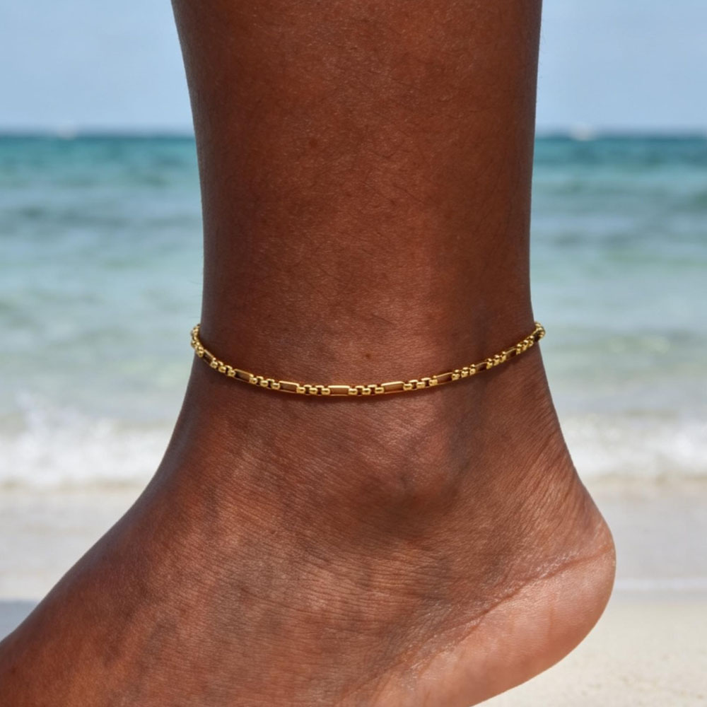 Stainless Steel Women's Anklet - Jc Jewelry & Watches Reviews ulasan dan harga