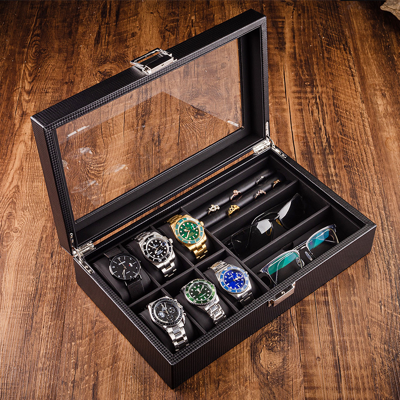 Watch Box Display Cabinet Glas - Best Jewelry Watches ulasan dan harga