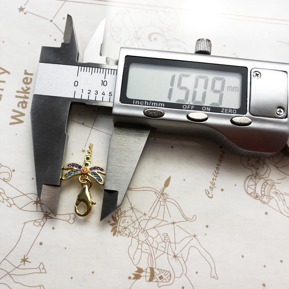 Dragonfly Charm Pendant Autumn - Paradise Jewelry & Watches Llc Miami Reviews ulasan dan harga