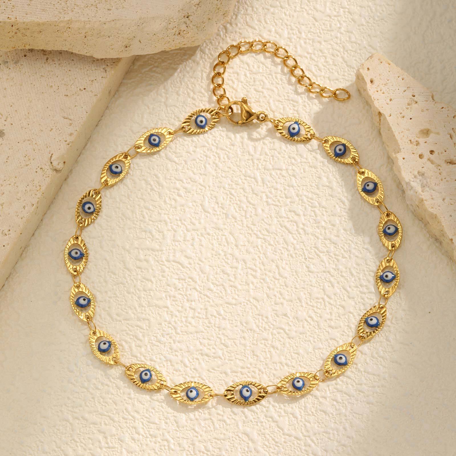 Evil Eye Anklet Bracelet for W - Jc Jewelry & Watches Reviews ulasan dan harga