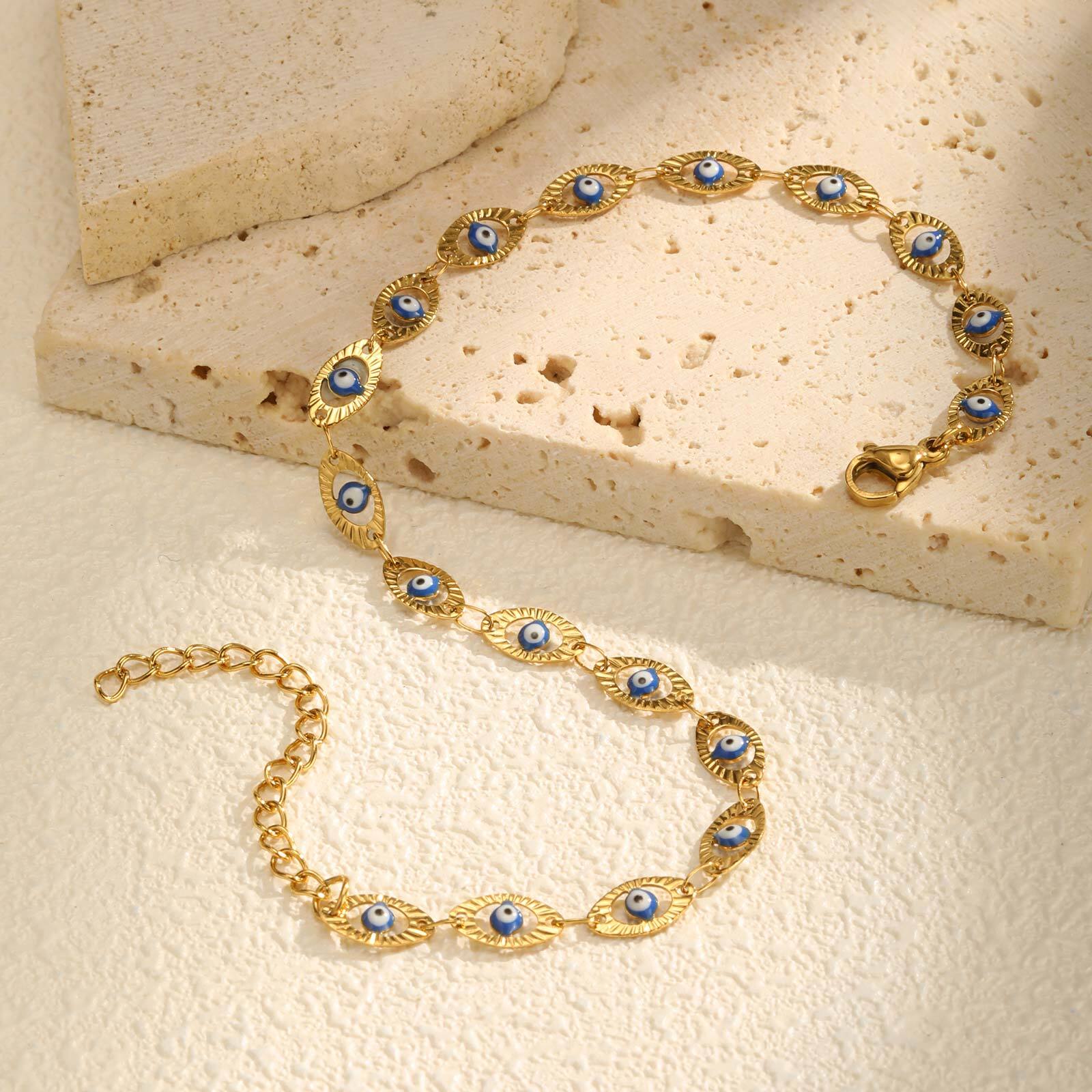 Evil Eye Anklet Bracelet for W - Jc Jewelry & Watches Reviews ulasan dan harga