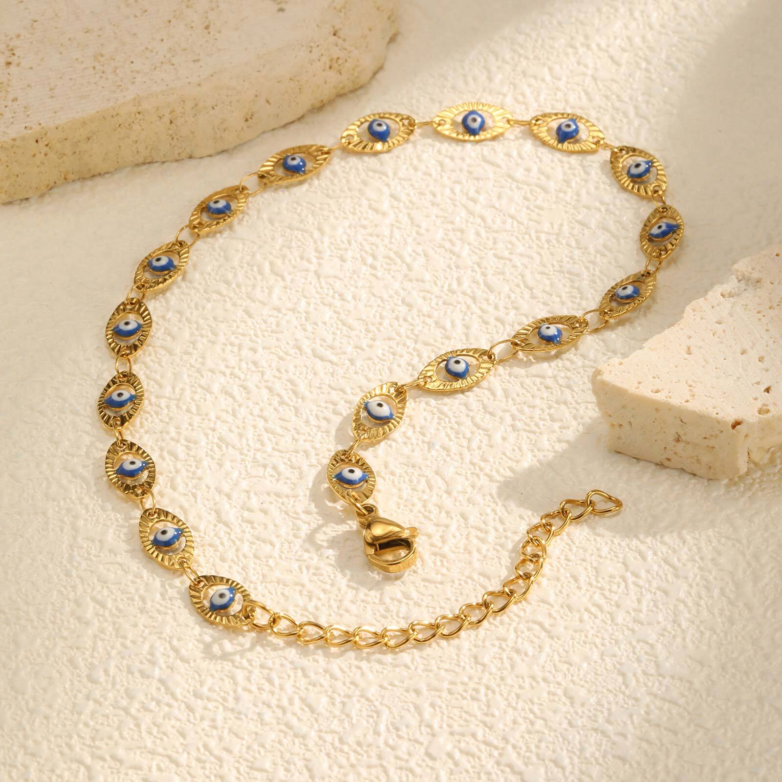 Evil Eye Anklet Bracelet for W - Jc Jewelry & Watches Reviews ulasan dan harga