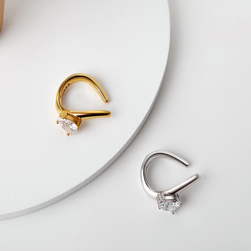ORSA JEWELS Soild 925 Sterling - Ear Cuff No Piercing ulasan dan harga