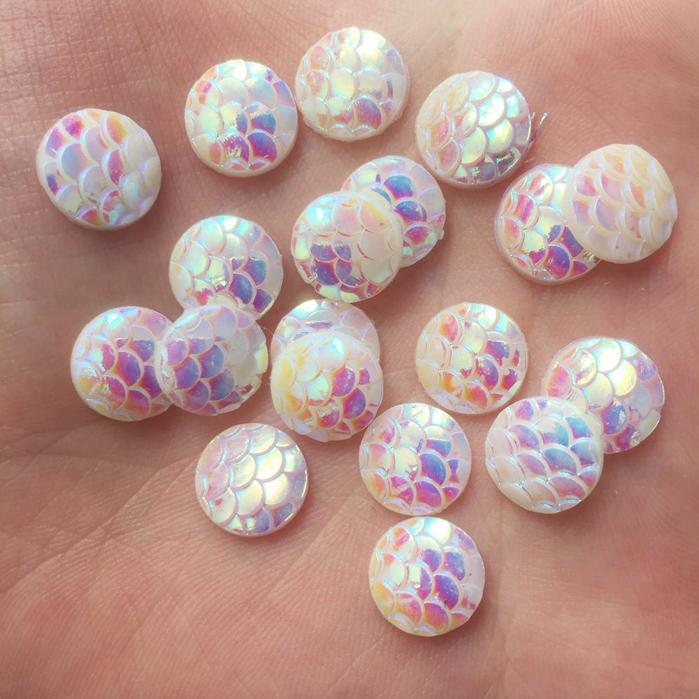 Shiny 100Pcs AB Resin 10mm Rou - Paradise Jewelry & Watches Llc Miami Reviews ulasan dan harga