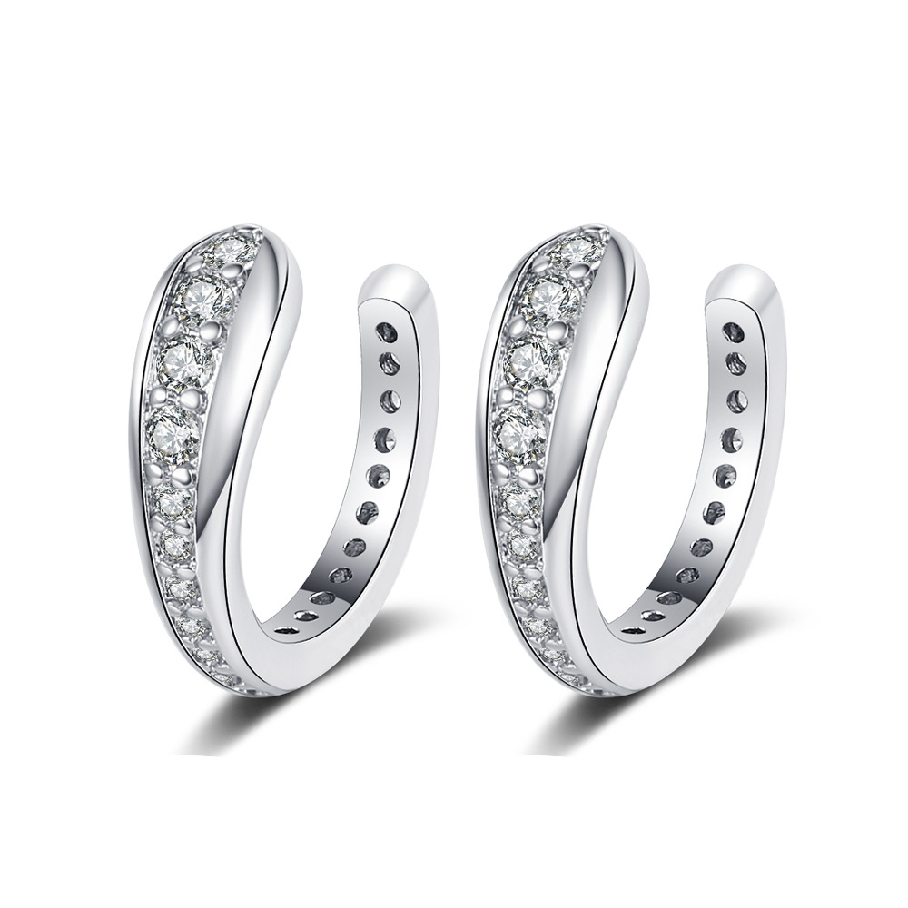 Real 925 Sterling Silver Lovel - Ear Cuff No Piercing ulasan dan harga
