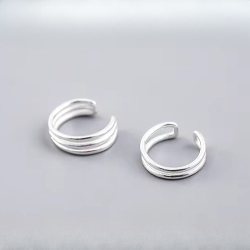 REETI 925 Sterling Silver Clip - Ear Cuff No Piercing ulasan dan harga