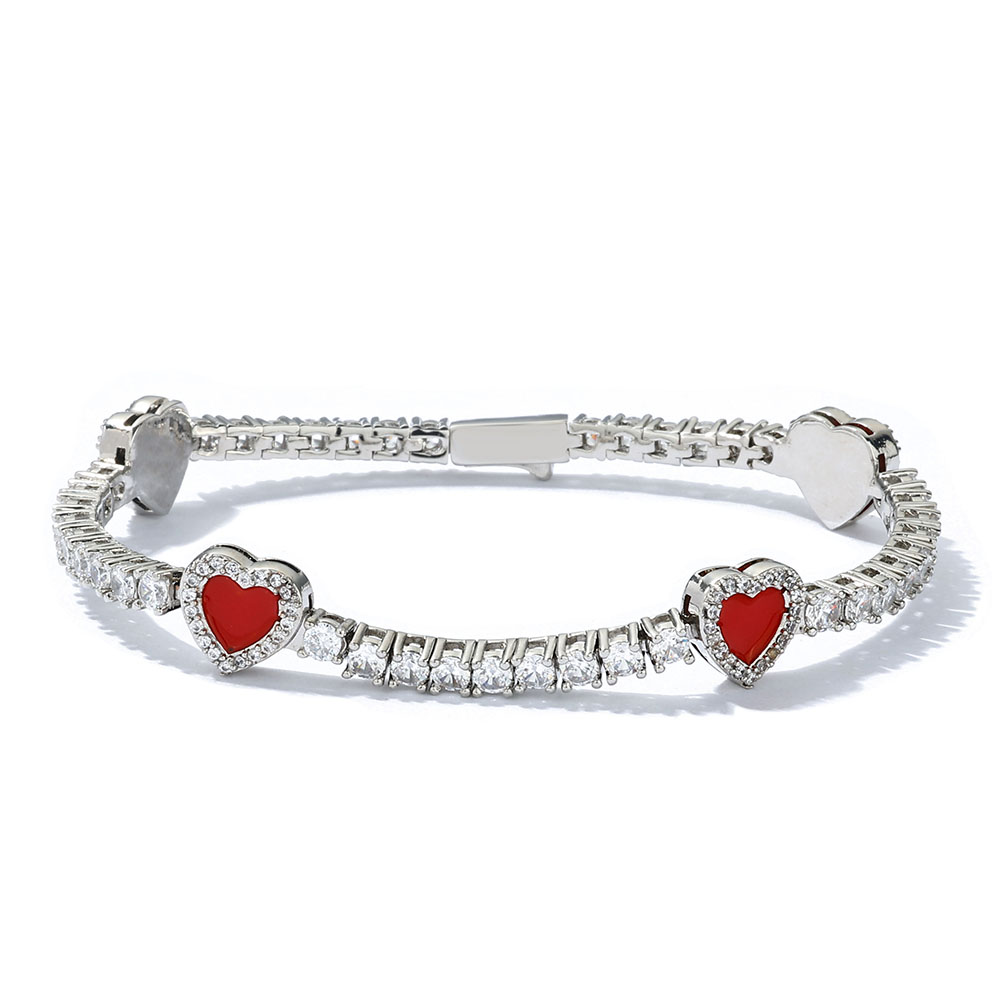 ESKEEM Hot Selling Colorful He - Tennis Bracelet Cubic ulasan dan harga