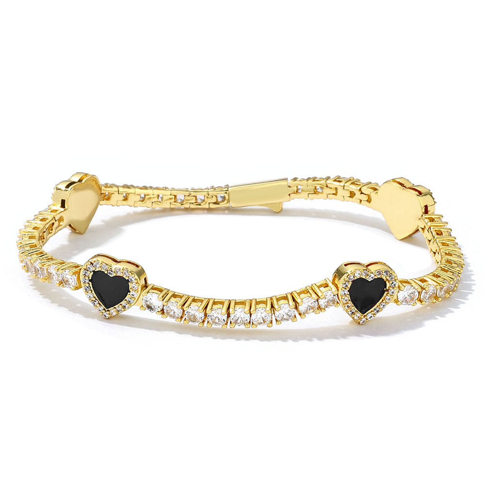 ESKEEM Hot Selling Colorful He - Tennis Bracelet Cubic ulasan dan harga